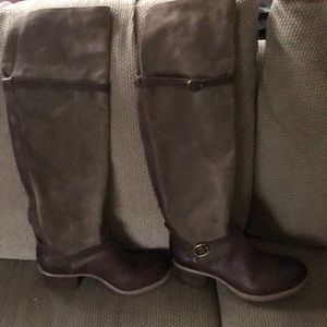 Lucky Brand Suede/Leather boots